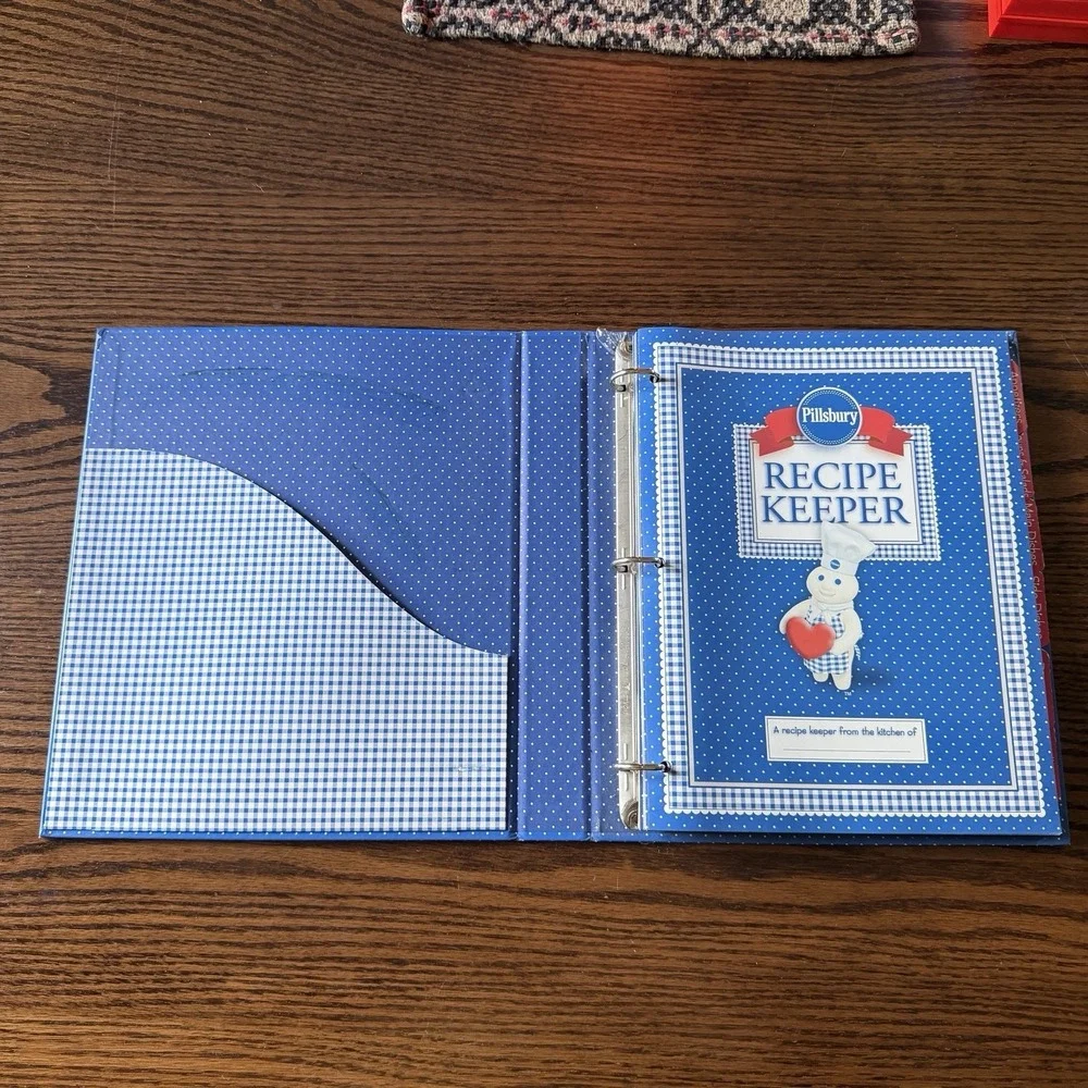 Pillsbury Doughboy Poppin'Fresh Recipe Keeper Notebook/Binder